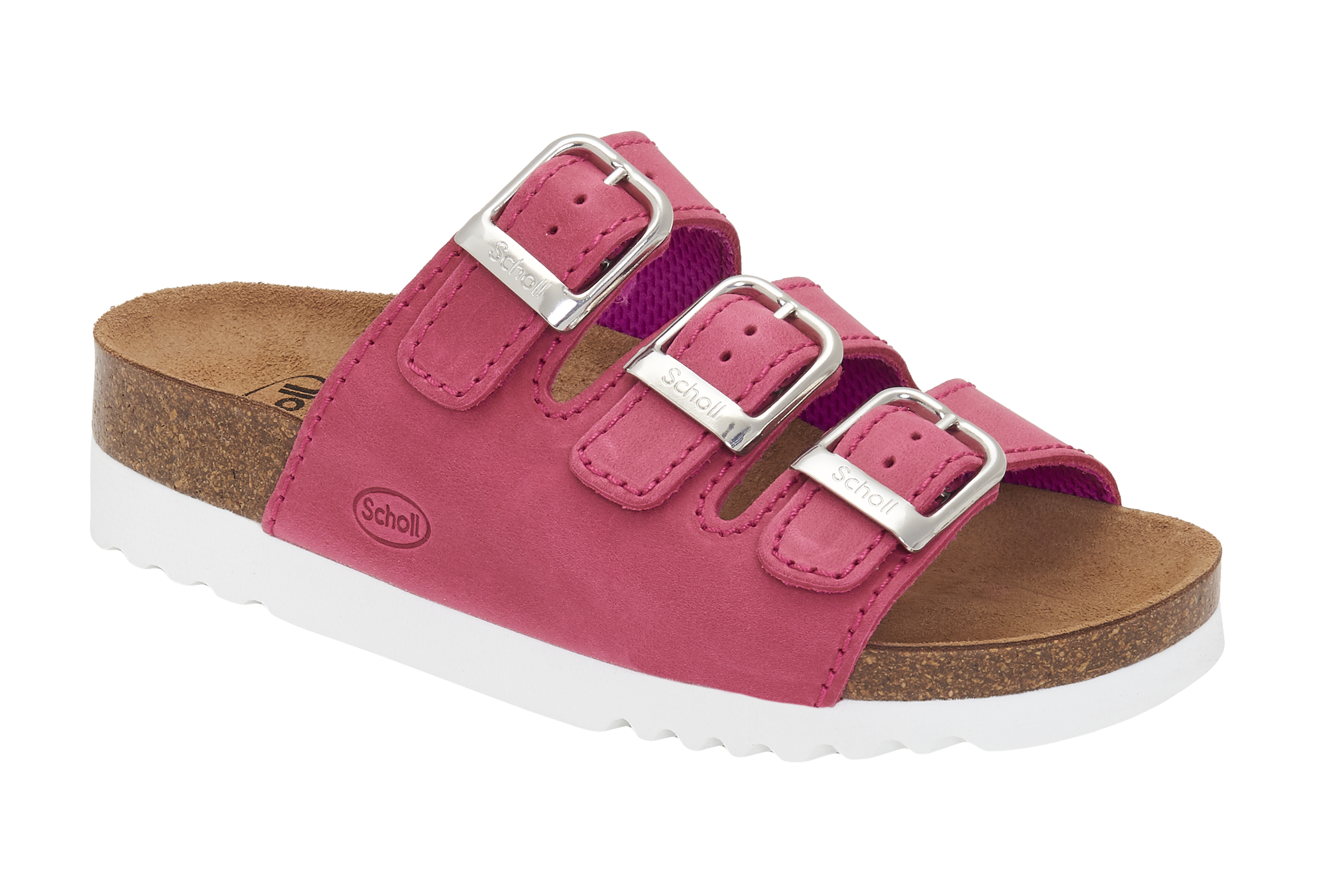 Scholl Rio Wedge Fuchsia