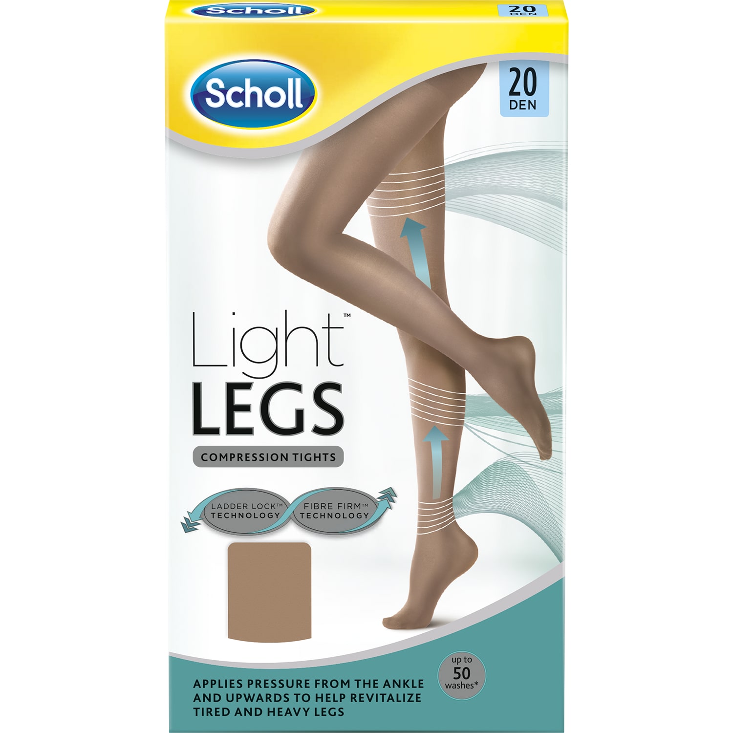 Scholl Tight 20 Den Beige